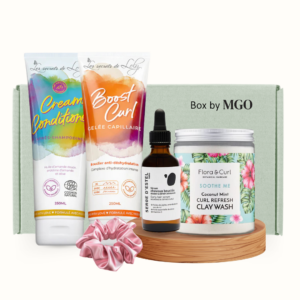 Box MGO pour cheveux bouclés, soins cheveux bouclés