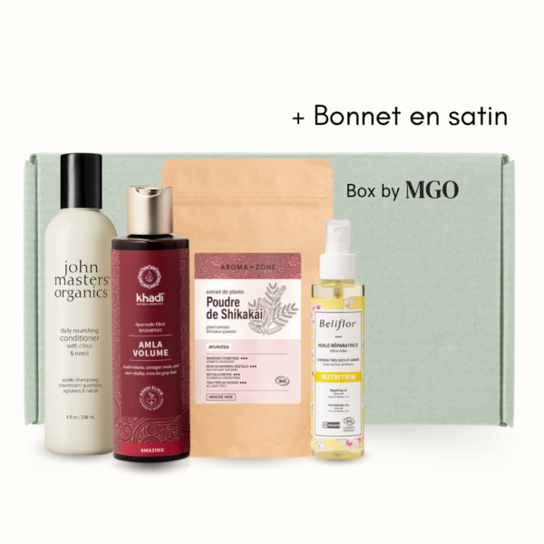 Box pour cheveux colorés ou abîmés